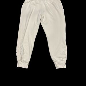 Athleta Cream Track Pants, So Soft & Comfortable 🥰